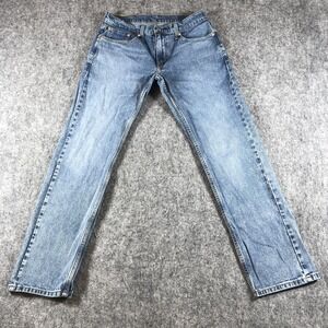 Levis 559 Jeans Mens 30x32 Blue Relaxed Straight Leg Medium Wash Denim Casual